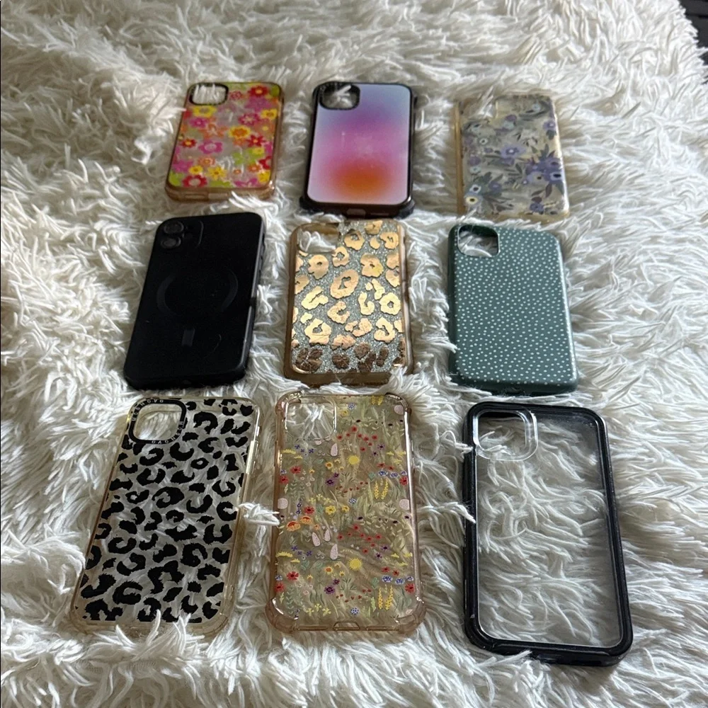 Stylish Phone Case Collection - Multicolor Designs